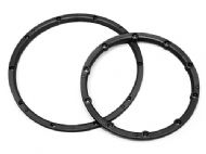 HPI BAJA 5B 3241 - WHEEL BEAD LOCK RINGS (BLACK/FOR 2 WHEELS)